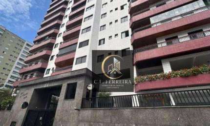 Apartamento para venda em Canto Do Forte de 125.00m² com 3 Quartos, 1 Suite e 2 Garagens