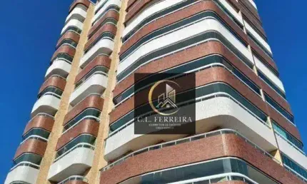 Apartamento com 1 dormitório à venda, 53 m² por R$ 340.000,00 - Vila Caiçara - Praia Grande/SP