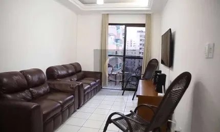 Apartamento com 2 dormitórios à venda, 94 m² por r$ 465.000,00 - vila guilhermina - praia grande/sp
