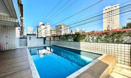 Apartamento com 1 dormitório à venda, 62 m² por R$ 280.000,00 - Boqueirão - Praia Grande/SP