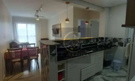 Apartamento com 1 dormitório à venda, 44 m² por R$ 245.000,00 - Vila Caiçara - Praia Grande/SP