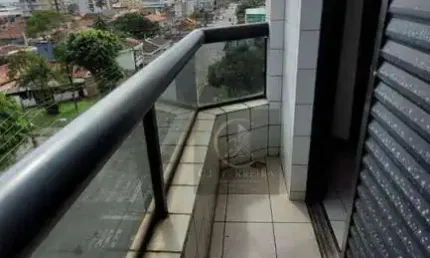 Apartamento com 1 dormitório à venda, 39 m² por R$ 220.000,00 - Vila Assunção - Praia Grande/SP