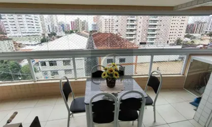 Apartamento com 2 dormitórios à venda, 72 m² por R$ 545.000 - Canto do Forte - Praia Grande/SP