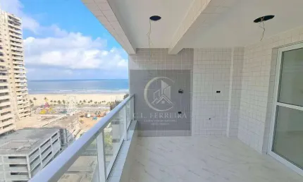 Apartamento com 2 dormitórios à venda, 82 m² por r$ 600.000 - aviação - praia grande/sp