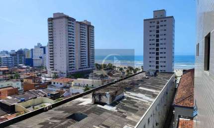 Apartamento com 2 dormitórios para alugar, 67 m² por R$ 3.400/mês - Mirim - Praia Grande/SP