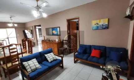Apartamento com 3 dormitórios à venda, 130 m² por R$ 750.000,00 - Tupi - Praia Grande/SP