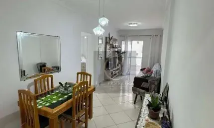 Apartamento com 2 dormitórios à venda, 70 m² por R$ 440.000 - Caiçara. - Praia Grande/SP