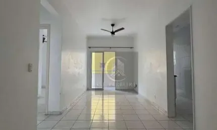 Apartamento com 2 dormitórios à venda, 74 m² por r$ 460.000 - canto do forte - praia grande/sp