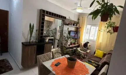 Apartamento com 1 dormitório à venda, 50 m² por R$ 240.000,00 - Vila Assunção - Praia Grande/SP