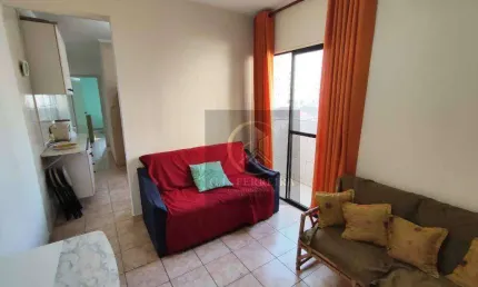 Apartamento com 1 dormitório à venda, 44 m² por r$ 220.000,00 - tupi - praia grande/sp