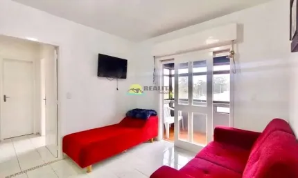 APARTAMENTO COM INFRAESTRUTURA E SACADA DE FRENTE!!
