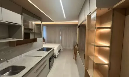 Apartamento com 1 quarto à venda na alameda das catabas, 266, barbalho, salvador, 26 m2 por r$ 395.000