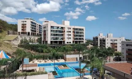 Apartamento 3 quartos - contemporâneo resort - campo grande rj