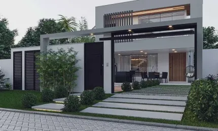 Casa em condominio com 4 suites no Recreio dos Bandeirantes.  Projeto com até 4 suítes, piscina, sótão, varanda gourmet e 2 vagas de garagem.