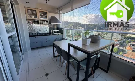 Apartamento 3 Quartos, sendo 1 Suite no Campo Grande - Santos SP