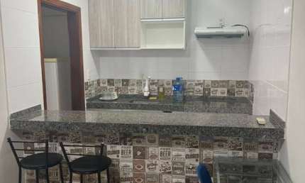Flat com 1 quarto à venda na Rua João Ramalho, Centro, São Vicente