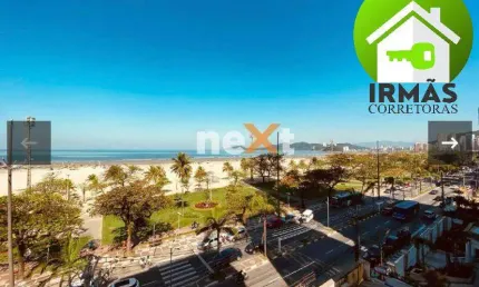 Apartamento com 2 Quartos e Vista para o Mar no Gonzaga