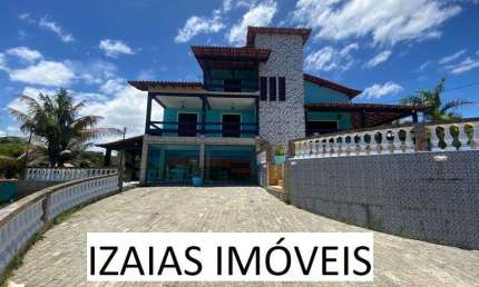 COD 313: CASA DE 4 QUARTOS SENDO 3 SUÍTES E VISTA PARA A LAGOA E MAR EM VILATUR - SAQUAREMA.