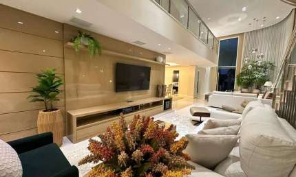 Casa para Locação em Salvador, Alphaville Ii, 4 dormitórios, 4 suítes, 6 banheiros, 4 vagas