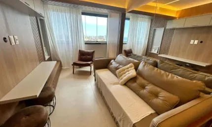 APARTAMENTO À VENDA NO IMBUÍ  GRAN RESERVA ALTO DO IMBUÍ  2 QUARTOS, SENDO UMA SUÍTE NASCENTE VISTA MAR 