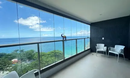 Apartamento para venda no beach class salvador vista mar permanente bairro: ondina 