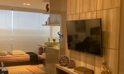 Apartamento   1/4, 51 metros, andar alto, 1 vaga de garagem,  infra completa condomínio salvador prime mobiliado
