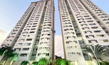 APARTAMENTO  VILLA ALEGRO PARALELA - METRÔ FLAMBOYANT   3/4 UMA SUÍTE COM DUAS  VAGAS E INFRA