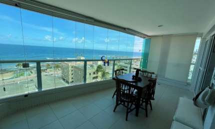 ERRAZZO ONDINA LUXO! VISTA MAR! 2/4 SUÍTE, 117 M², VARANDA, 02 GARAGENS SOLTAS.