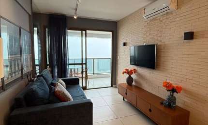 APARTAMENTO PARA LOCAÇÃO MOBILIADO  NA BARRA VISTA MAR, ANDAR ALTO, UMA VAGA