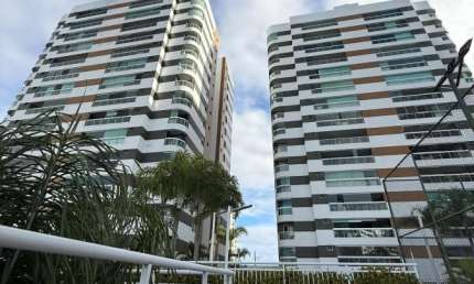 APARTAMENTO  ALPHAVILLE 1   143M2, SALA AMPLIADA, VARANDA GOURMET COM CHURRASQUEIRA ,