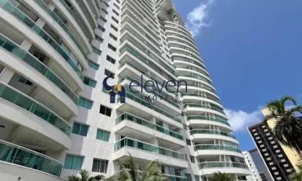 Mandarim salvador shopping, apartamento 1/4  andar alto. nascente  semi mobiliado. 