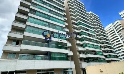 Armação vista mar | 3/4 com suíte |109 m² r. rodrigues dórea, vista mar andar baixo 2 vagas. 