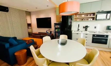 Apartamento a venda no boulevard side residencial caminho das árvores  porteira fechada
