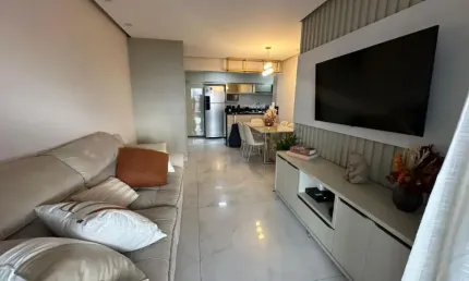 Apartamento à venda no villa privilege com 3/4 com suíte - 96m2- andar alto 