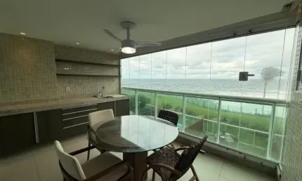 Apartamento 1/4 vista mar no  venda costa espanha  com infra e uma vaga 