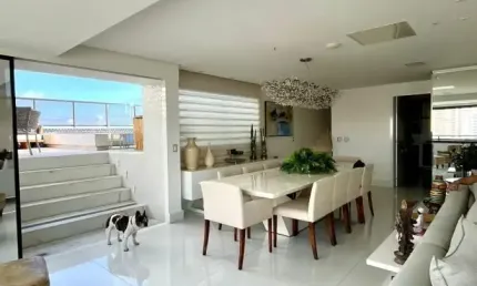 COBERTURA HORTO FLORESTAL  4 QUARTOS 2 SUÍTES  CLOSET  BANHEIRA COM HIDROMASSAGEM  COM INFRA E 4 VAGAS NASCENTE