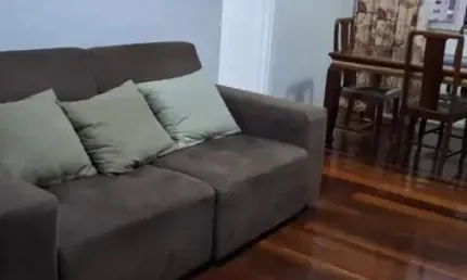 Apartamento mobiliado de 3 quartos. uma suíte com infra uma vaga na rua piauí andar alto.