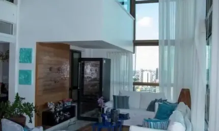 Luxuoso apartamento duplex com 4 suítes no horto florestal com 4 suites infra e 4 vagas nascente e vista mar