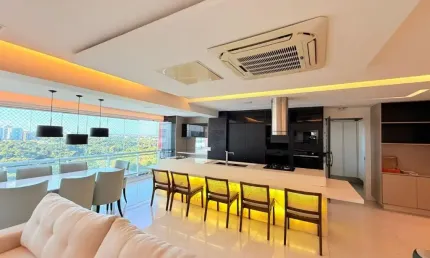 Apartamento exclusivo e moderno no greenville ludco - patamares com 3 suítes infra e duas vagas 