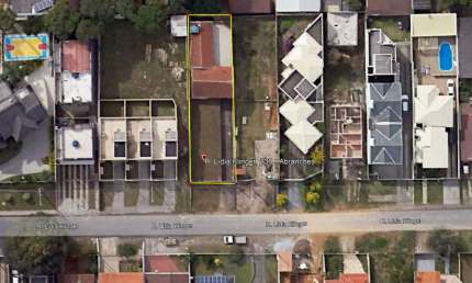 Terreno à venda na Rua Lídia Klinger, 130, Abranches, Curitiba