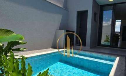 MARAVILHOSA CASA TÉRREA COM COZINHA COMPLETA E PISCINA AQUECIDA - CONDOMÍNIO VILLENEUVE