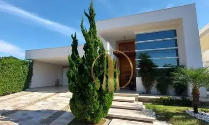 LINDA CASA TÉRREA 4 SUÍTES E ESCRITÓRIO EM FRENTE ÁREA DE LAZER DAMHA 1.