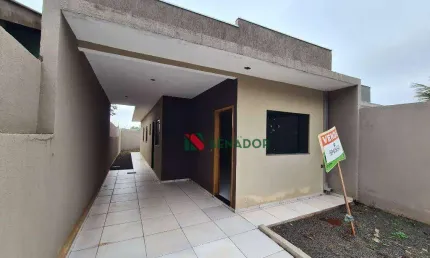 Casa NOVA com 3 dormitórios à venda, 69 m² por R$ 230.000 - Jardim Água Verde - Rolândia/PR