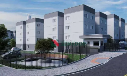 Apartamento com 2 dormitórios para alugar, 50 m² por R$ 1.304,00/mês - Conjunto Habitacional Violim - Londrina/PR