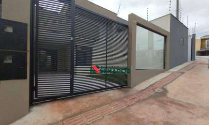 Linda Casa Nova com 3 dormitórios à venda, 88 m² por R$ 380.000 - Jardim Novo Sabará - Londrina/PR