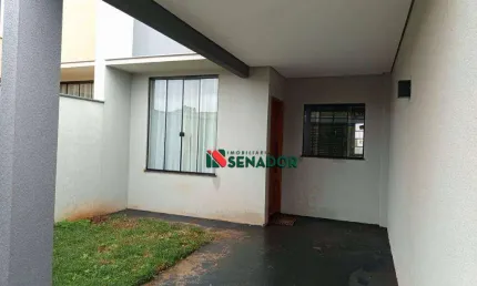 Linda Casa com 3 dormitórios para alugar, 80 m² por R$ 2.100/mês - Jardim Montecatini - Londrina/PR