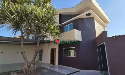 Lindo Sobrado com 3 dormitórios à venda, 160 m² por R$ 585.000 - Jardim Vale do Cedro - Londrina/PR