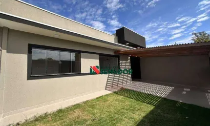 Linda casa com 3 dormitórios à venda, 75 m² por r$ 490.000 - monte belo - londrina/pr