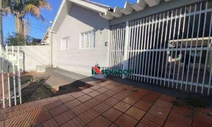 Casa + sobrado aos fundos à venda, 70 m² por r$ 450.000 - jardim morumbi - londrina/pr
