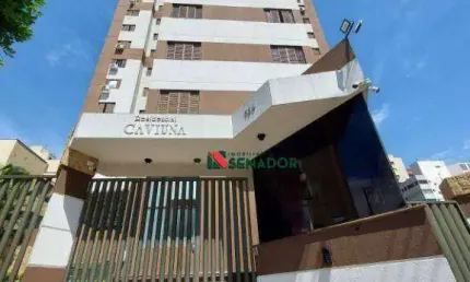Lindo apartamento com 3 dormitórios para alugar, 76 m² - centro - londrina/pr